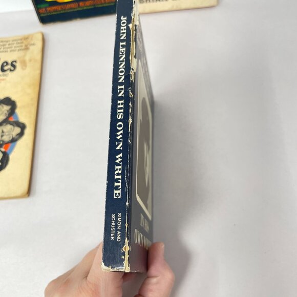 The Beatles Book Lot of 4 Yellow Submarine Cellarful Noise John Lennon Own Write - Picture 5 of 16